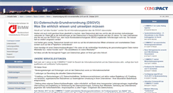 Desktop Screenshot of commpact.de